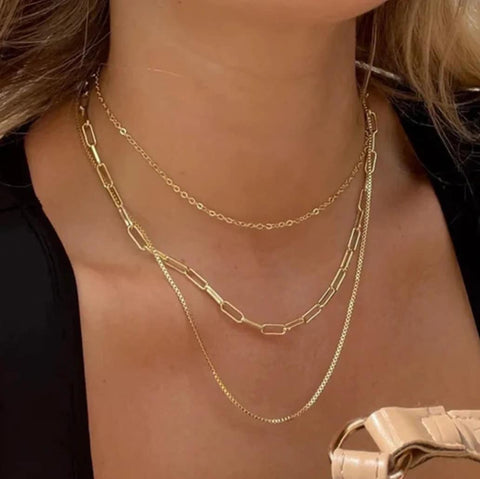 Triple Layered Necklace