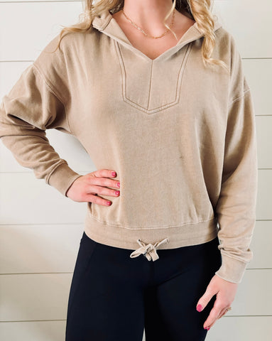 Mimi Burnout Hoodie - SIZE SMALL