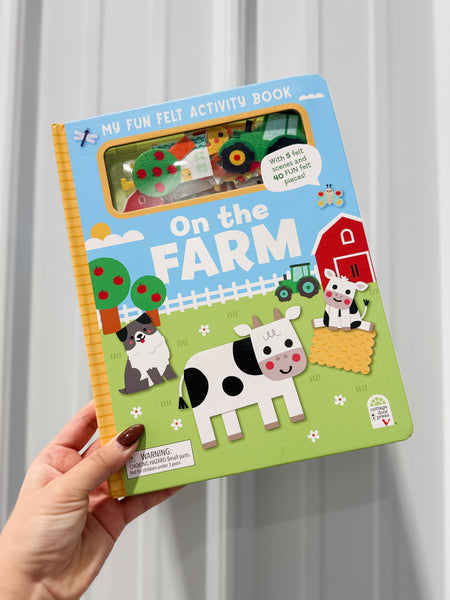 Felt Activity Book - On the Farm