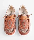 Aaliyah Rust Slip-On Sneakers