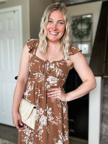 Sorrel Floral Midi Dress