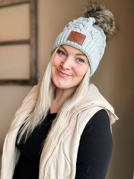 Addyson Pom Beanie - 4 Color Options