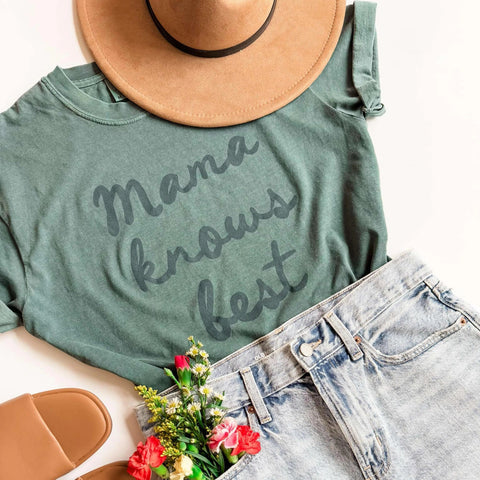 Mama Knows Best Graphic Tee