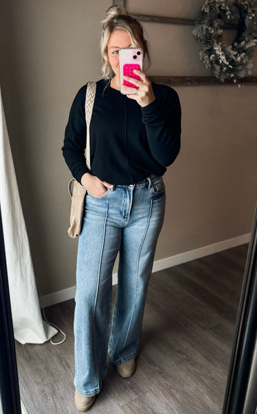 Hartley Wide Leg Jeans