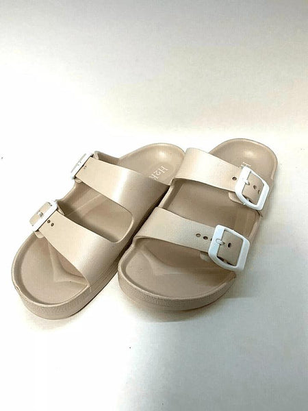 Gentry Comfy Slides - Nude
