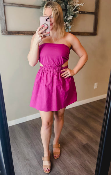 Marion Magenta Stunner Dress
