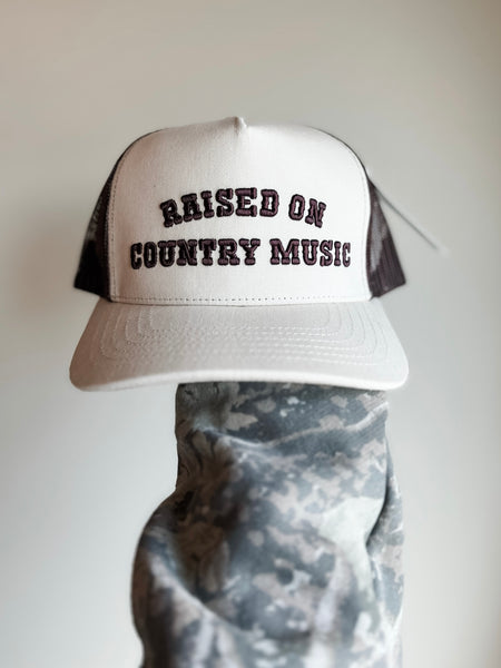 Down Home Trucker Hat - Raised on Country Music