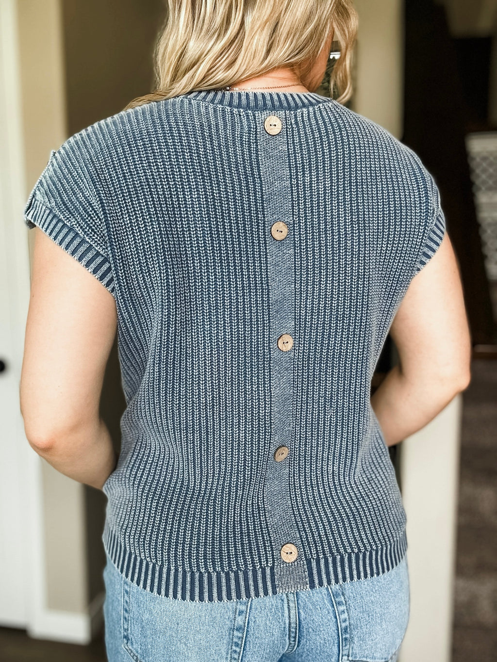 Dempsey Acid Wash Sweater