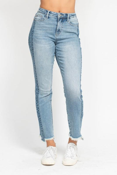 Irene Vintage Side Panel Denim