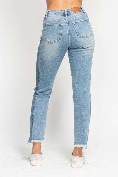 Irene Vintage Side Panel Denim