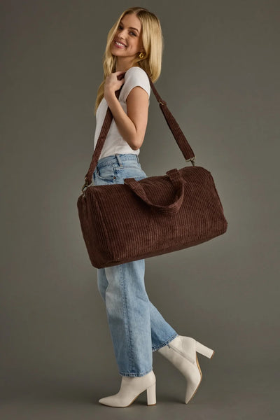 Wayfarer Corduroy Duffel Bag