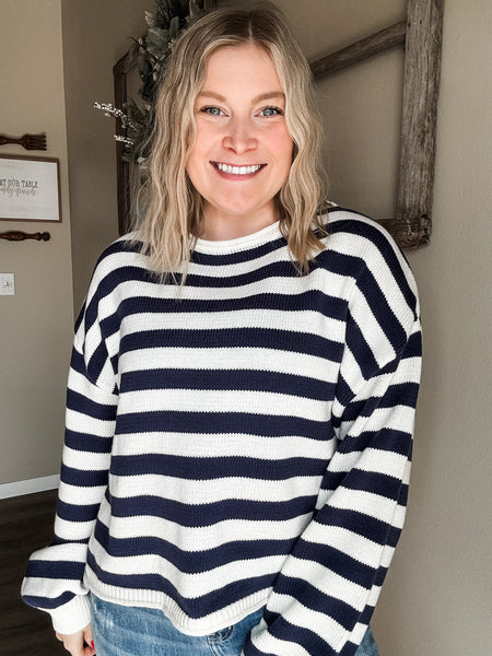 Pier Striped Sweater