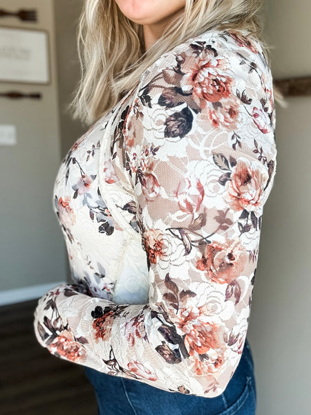 Rue Floral Lace Top