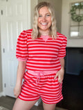 Palm Springs Stripe Lounge Set - SIZE MEDIUM