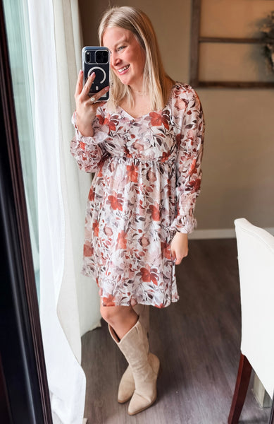 PREORDER Amber Bloom Floral Dress