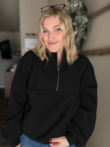 PREORDER Bowie Half Zip Sweatshirt