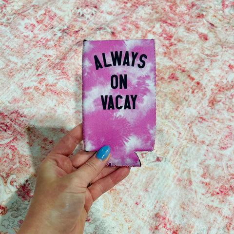 Funny Talk Skinny Can Koozie - 4 Style Options