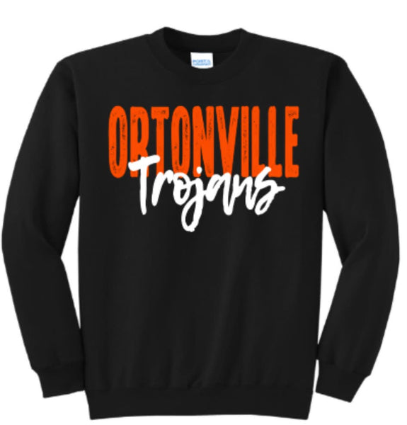PREORDER Spiritwear Crewneck Sweatshirt - Ortonville Trojans