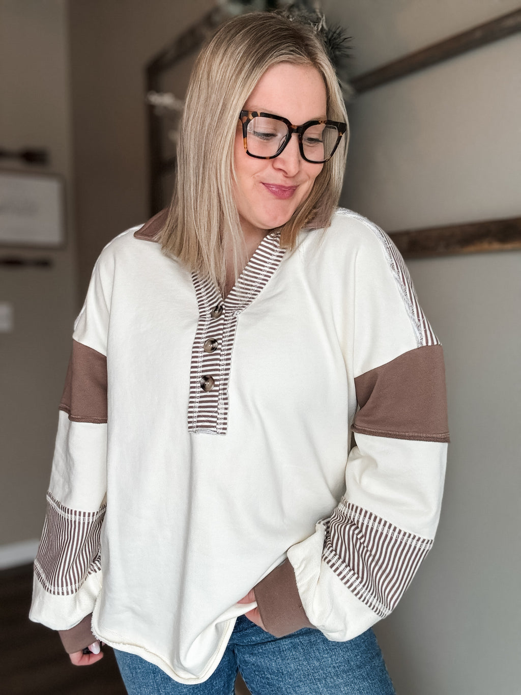 Waverly Colorblock Top
