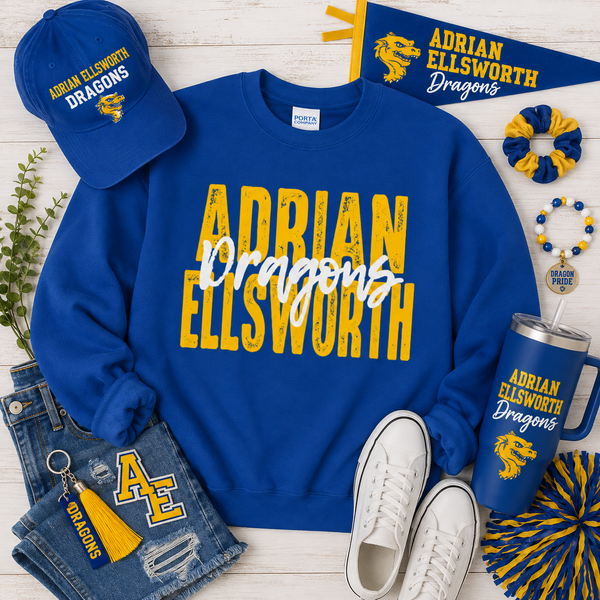 PREORDER Spiritwear Crewneck Sweatshirt - Adrian Ellsworth Dragons