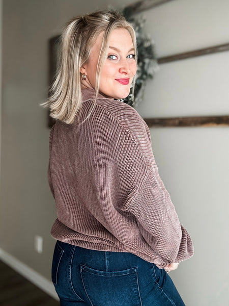 PREORDER Zoie Knit Collared Sweater