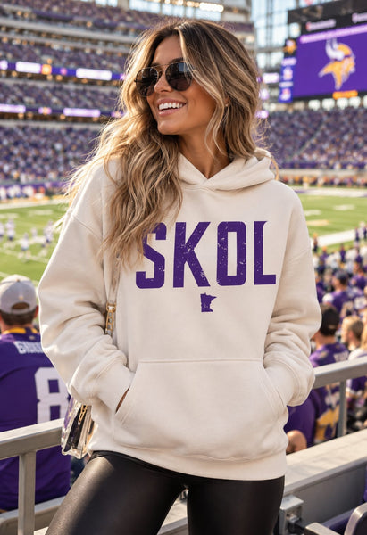 PREORDER SKOL State Graphic Hoodie