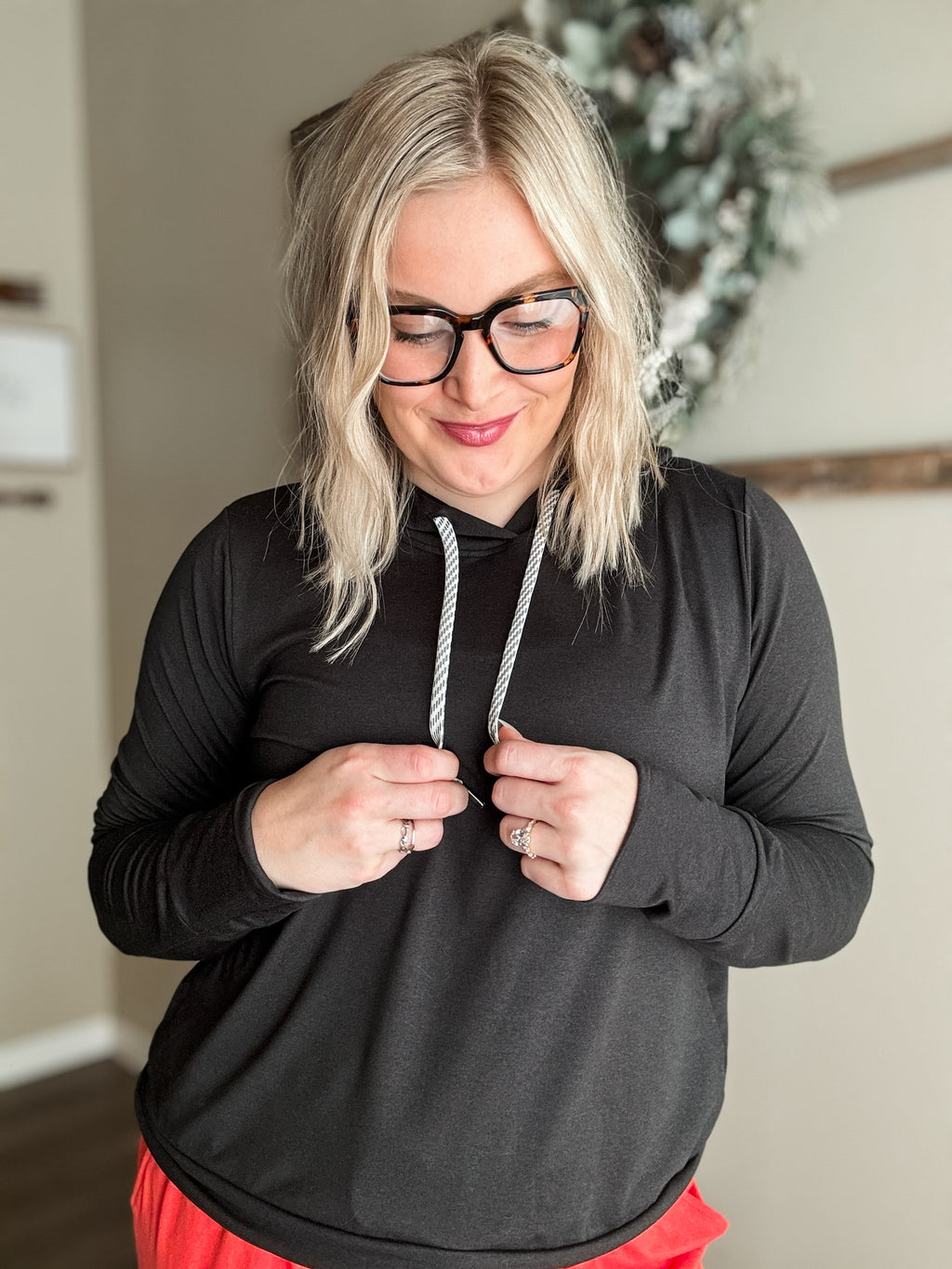 Verity Yoga Hoodie - Black