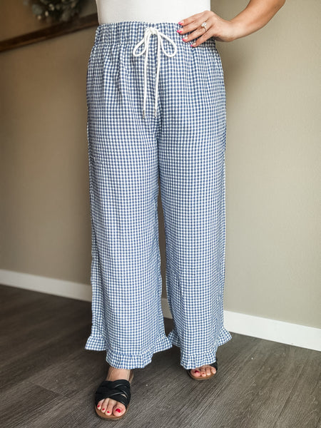 Pippie Gingham Ruffle Pants