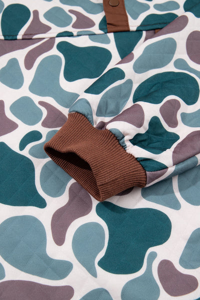 PREORDER Kipp Quilted Camo Pullover