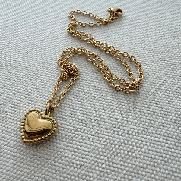 Heart Of Gold Necklace
