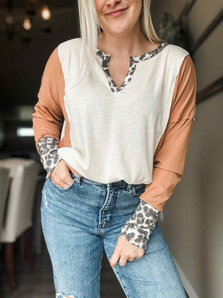 Spot On Long Sleeve Top - SIZE SMALL