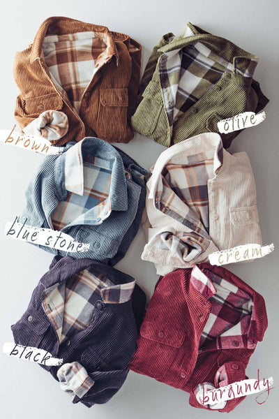 Mayley 2-In-1 Reversible Shacket - SIZE LARGE