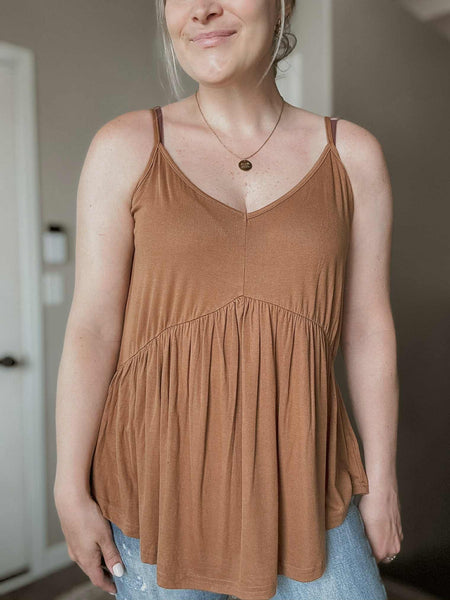 Tawny Babydoll Tank