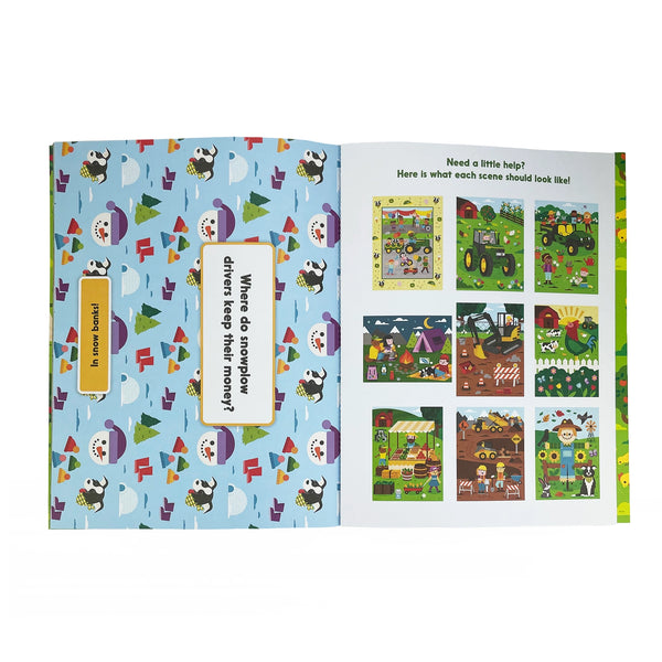 PREORDER Farm & Friends Sticker By Number