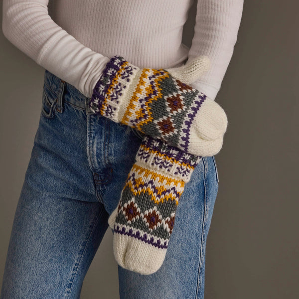Vikes Game Day Mittens - Nordic