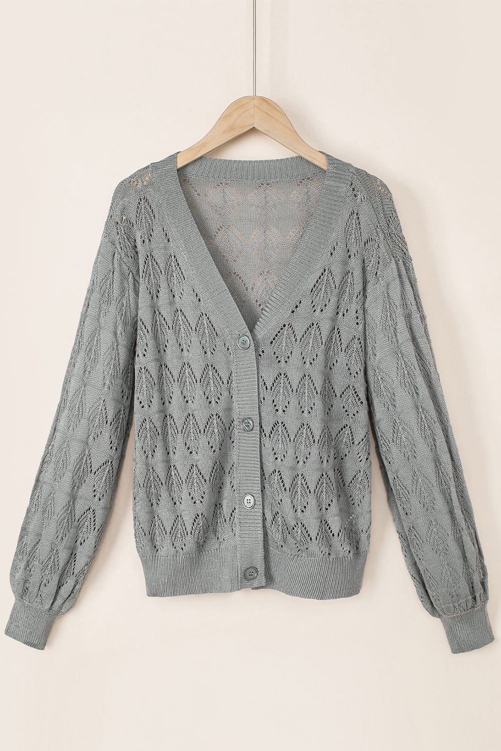 Langley Crochet Cardigan - SIZE MEDIUM