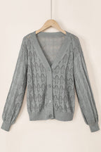 Langley Crochet Cardigan - SIZE MEDIUM