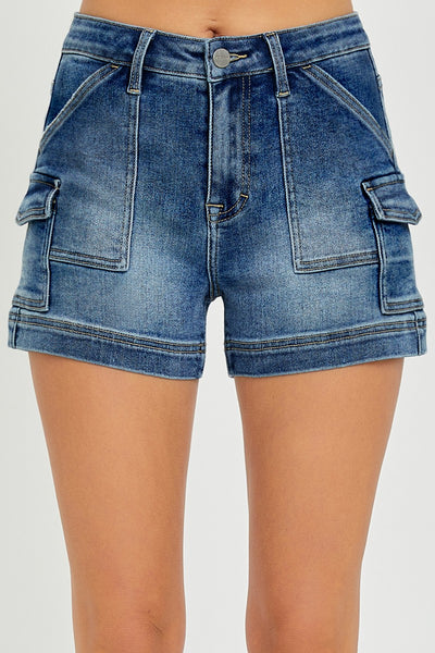 Rogue High Rise Cargo Shorts - SIZE SMALL