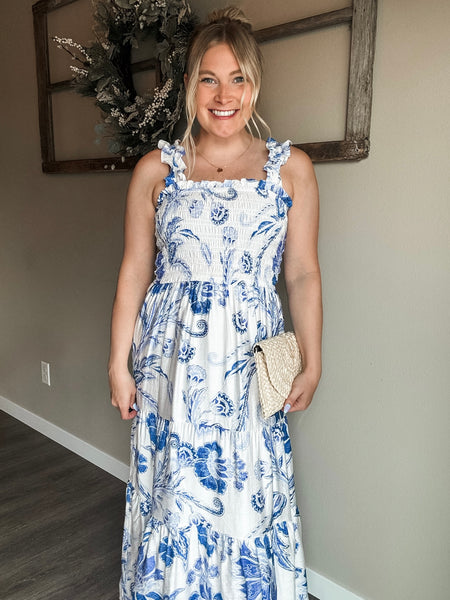 Julietta Floral Midi Dress