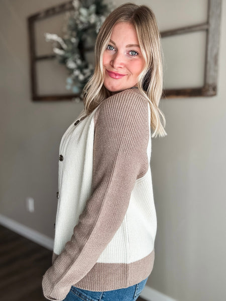 PREORDER Weston Varsity Knit Cardigan