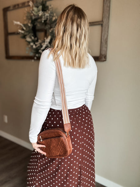 PREORDER Lovett Polka Dot Lace Skirt