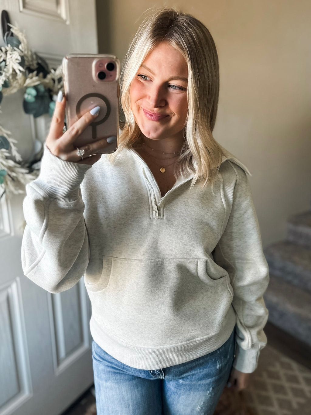 Drea Half Zip Hoodie
