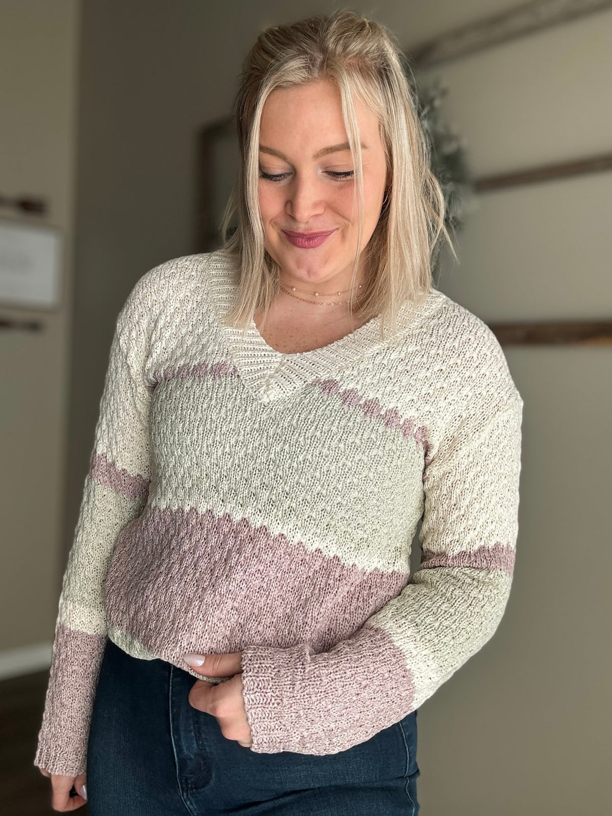 Cecily V Neck Sweater