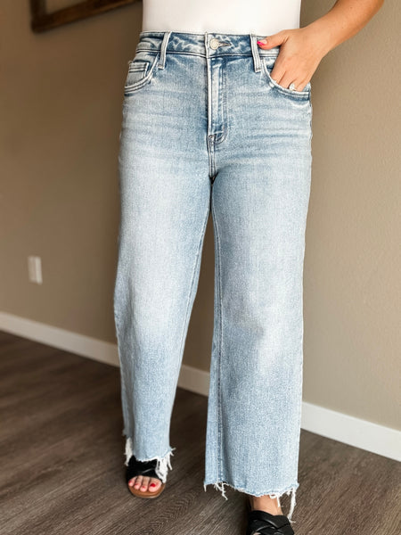 Melodie High Rise Straight Jean