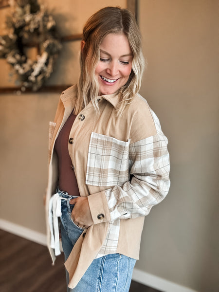 PREORDER Everwood Plaid Shacket