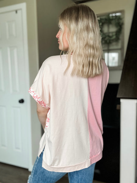 PREORDER Marlie Flower Patch Top