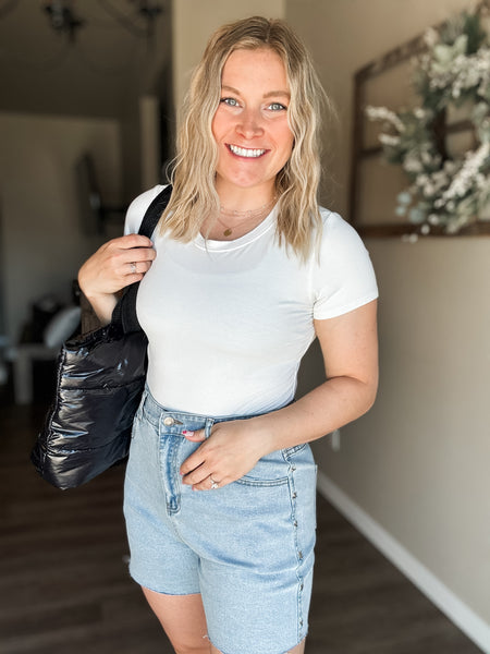 Lucky Star Denim Shorts