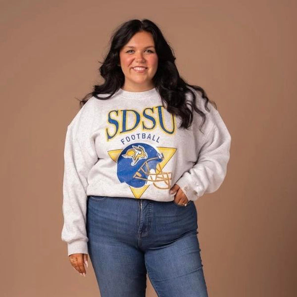 College Game Day Throwback Sweatshirt - SIZE SMALL