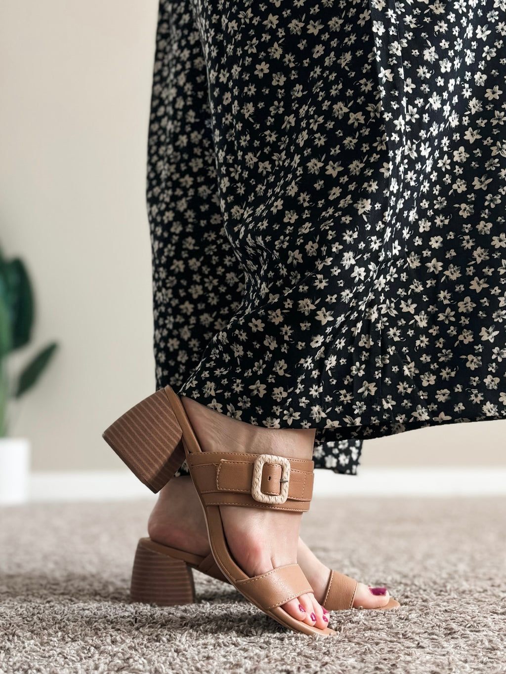 Raney Simple Block Heel