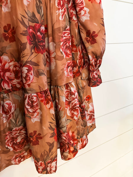 Vivya Floral Tiered Dress - SIZE MEDIUM